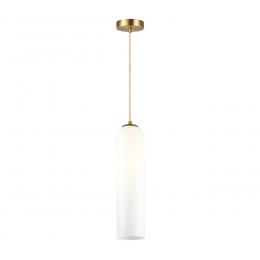 Odeon light 4642/1 PENDANT ODL20 361 золотой/белый Подвес E27 60W 220V VOSTI  - 4 купить